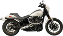 Trask Big Sexy 2-into-1 exhaust with three-step header for Harley Street Bob, Fat Bob, and Low Rider S
