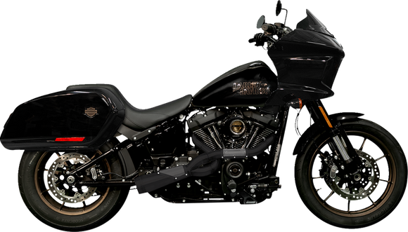 Trask Big Sexy 2-into-1 exhaust with three-step header for Harley Street Bob, Fat Bob, and Low Rider S