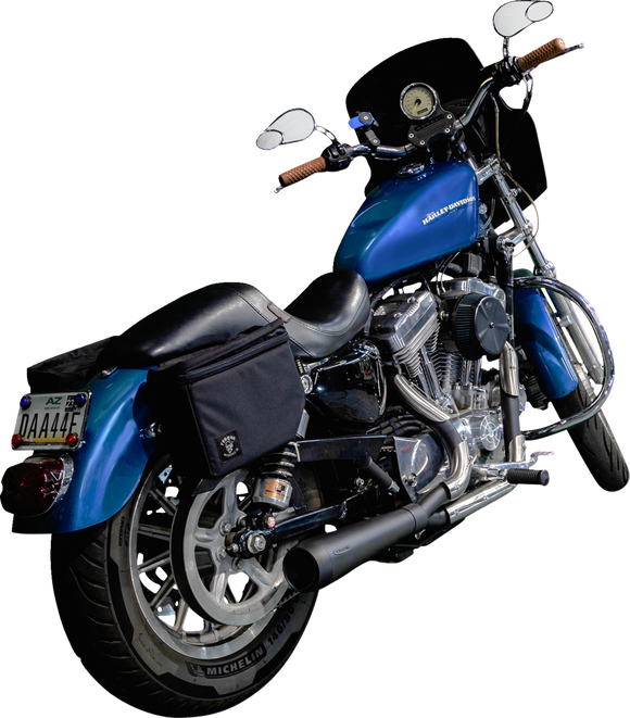 Trask 2-into-1 exhaust system for Harley-Davidson 