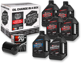 Maxima Racing Oil Change Kit - Twin Cam - Synthetic