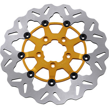 Galfer Wave Rotor 11.8" Gold Carrier - Front